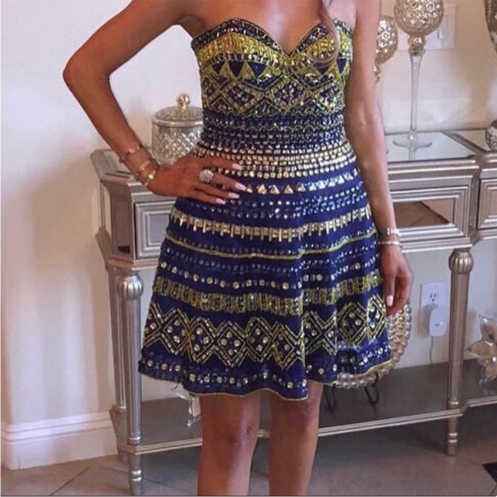 Strapless dress